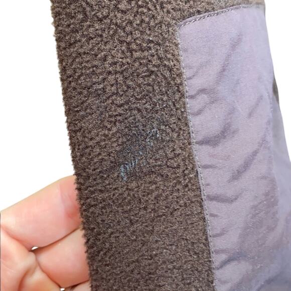 The North Face Polartec Brown Fleece Zip Up Medium - Picture 6 of 11